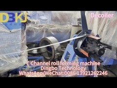 Macchine per la formazione di rotoli in C personalizzate con foratura idraulica